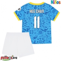 Camiseta Wolves Hee-chan Hwang #11 Tercera Equipación para niños 2025-26 manga corta (+ pantalones cortos)